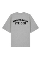 Heavy Oversize Tshirt mit hohem Kragen - Logo Schriftzug FFS