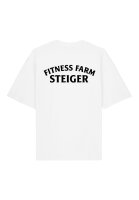 Heavy Oversize Tshirt mit hohem Kragen - Logo Schriftzug FFS