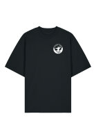 Heavy Oversize Tshirt mit hohem Kragen - Logo Schriftzug FFS