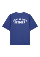 Heavy Oversize Tshirt mit hohem Kragen - Logo Schriftzug FFS