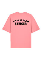 Heavy Oversize Tshirt mit hohem Kragen - Logo Schriftzug FFS