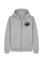 Zip-Jacke - Logo Rund/Mann